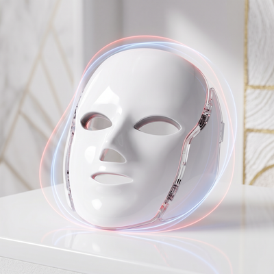 LED Light Therapy Face and Neck Mask